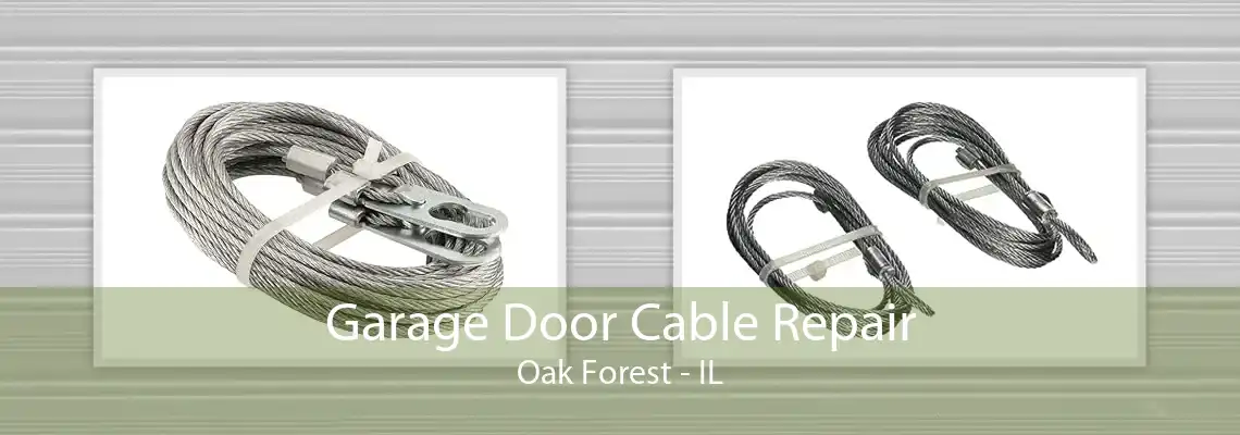 Garage Door Cable Repair Oak Forest - IL