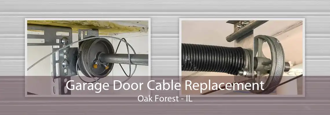 Garage Door Cable Replacement Oak Forest - IL