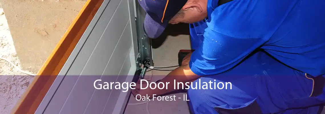 Garage Door Insulation Oak Forest - IL