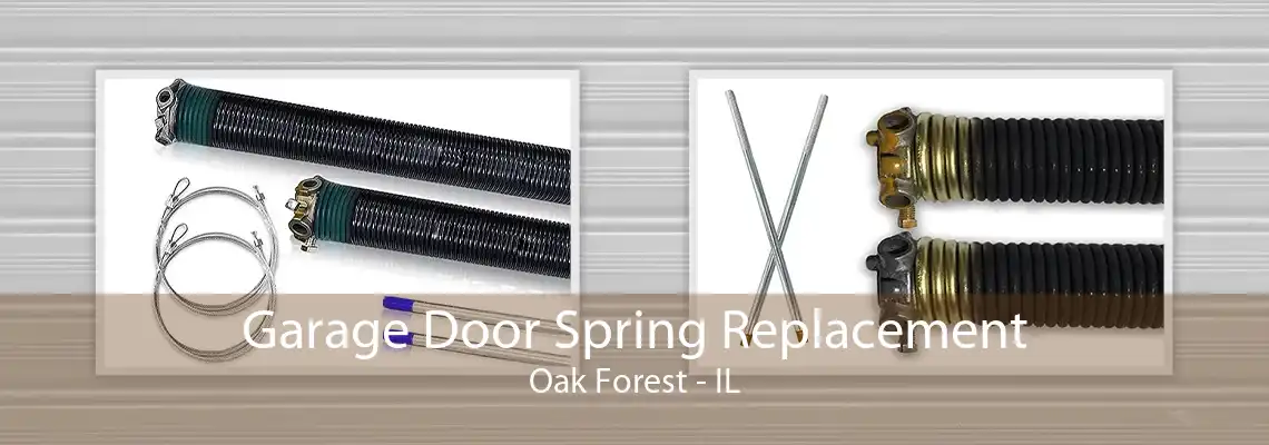 Garage Door Spring Replacement Oak Forest - IL