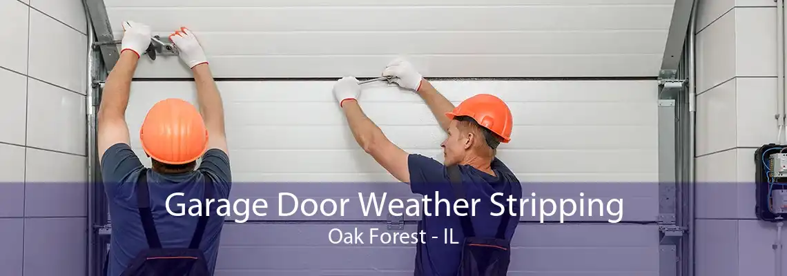 Garage Door Weather Stripping Oak Forest - IL