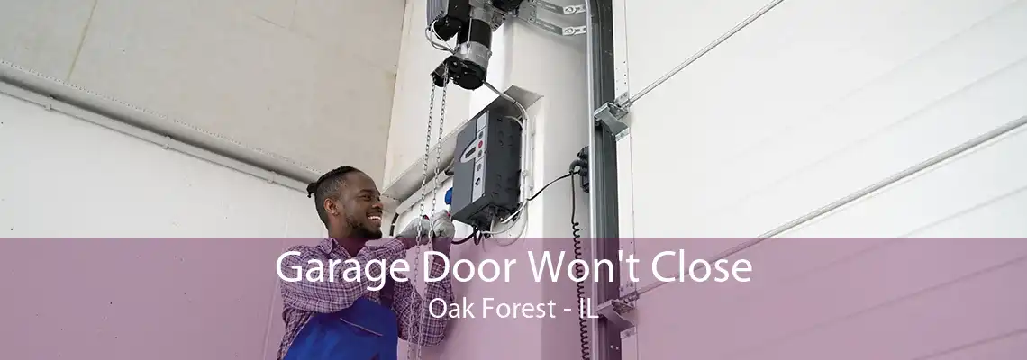 Garage Door Won't Close Oak Forest - IL