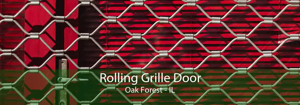 Rolling Grille Door Oak Forest - IL